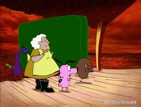 『おくびょうなカーレッジくん』TM & (C) Cartoon Network. (s15)