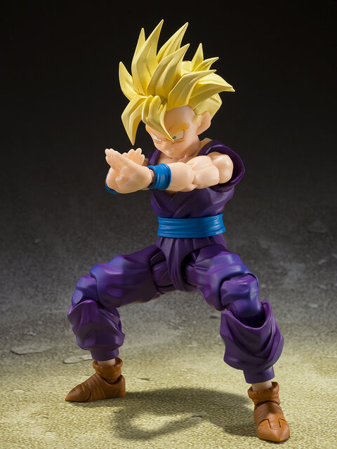 「ドラゴンボールZ」より「スーパーサイヤ人孫悟飯」がアクションフィギュア化！“叫び”や“プツン顔”などの表情パーツ、布マントで劇中の迫力を再現