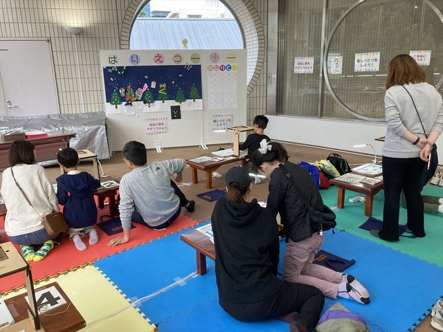 中野区「アニメ制作体験ワークショップ」2023の様子