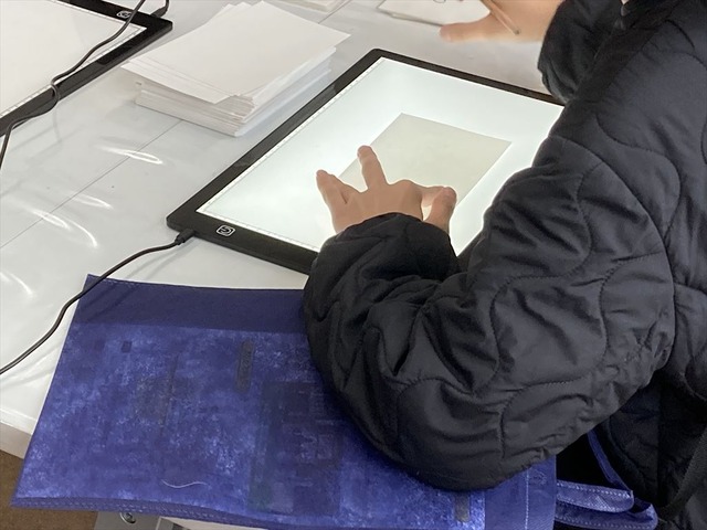 中野区「アニメ制作体験ワークショップ」2023の様子