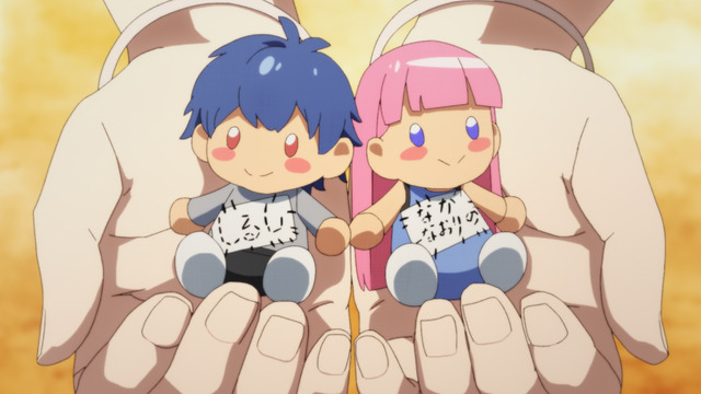 『はめつのおうこく』第7話「Stand by him. Stand by her.」先行場面カット（C）2023 yoruhashi／マッグガーデン・「はめつのおうこく」製作委員会