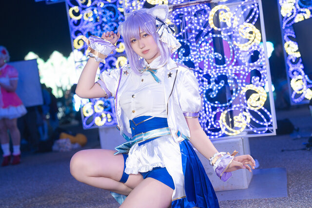 猫又おかゆ（ブライト衣装）「ホロライブ」／ねお（@Luxaky920）