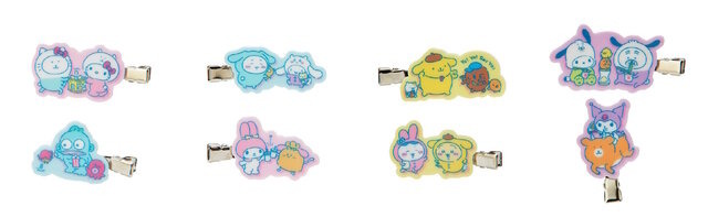 ちいかわ、シナモロールらが仲良くパジャマパーティー！「ナガノフレンズ×サンリオキャラクターズ」新グッズが発売開始