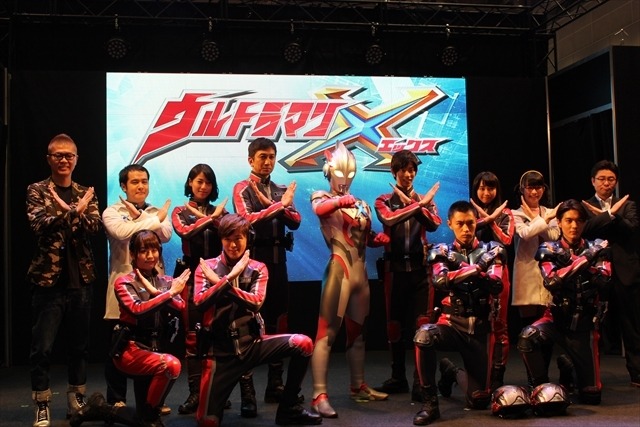 ウルトラマンX役は中村悠一　東京おもちゃショーに「ウルトラマンX」キャスト10名勢ぞろい