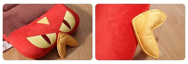 ポケモンの「ヤクデ」が座椅子になった！デザインを活かした42段ものリクライニングなど、老舗メーカーが本気を出した逸品