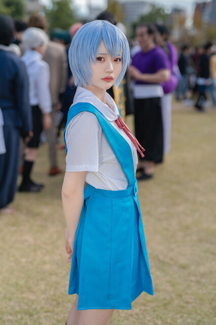 綾波レイ「エヴァンゲリオン」／緑埜（@midorino_o）