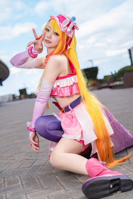 キュアバタフライ「ひろがるスカイ!プリキュア」／愛真（@emacoscos_17）