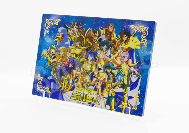 『聖闘士星矢』中外鉱業ブースグッズイメージ（C）車田正美・東映アニメーション