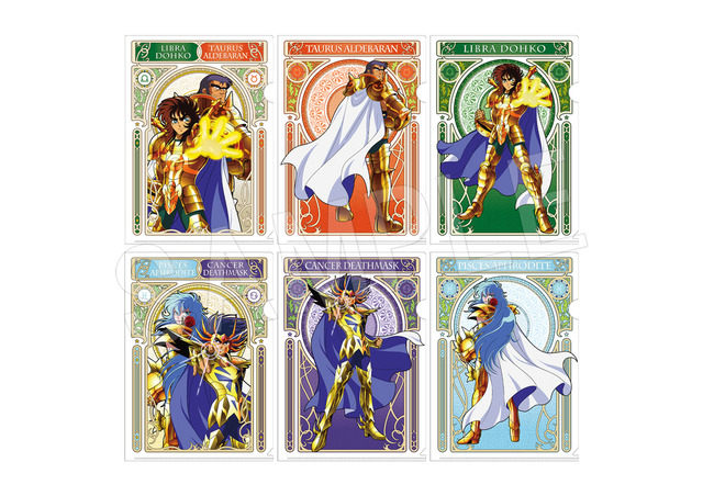 『聖闘士星矢』中外鉱業ブースグッズイメージ（C）車田正美・東映アニメーション