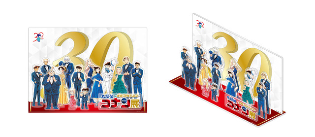 「連載30周年記念 名探偵コナン展」アクリルジオラマセット（C）青山剛昌／小学館