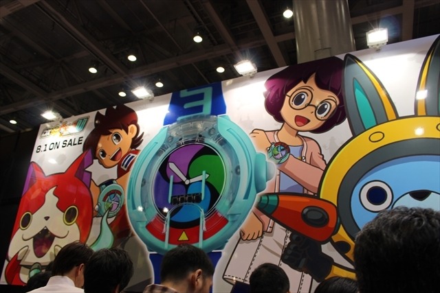 「ウルトラマンX」「妖怪ウォッチ」人気キャラクター勢ぞろいのバンダイブース@東京おもちゃショー2015