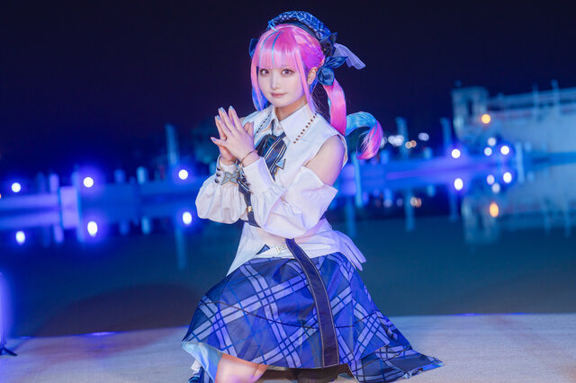 湊あくあ「ホロライブ」／みら（@tehslu__cos_xxx）