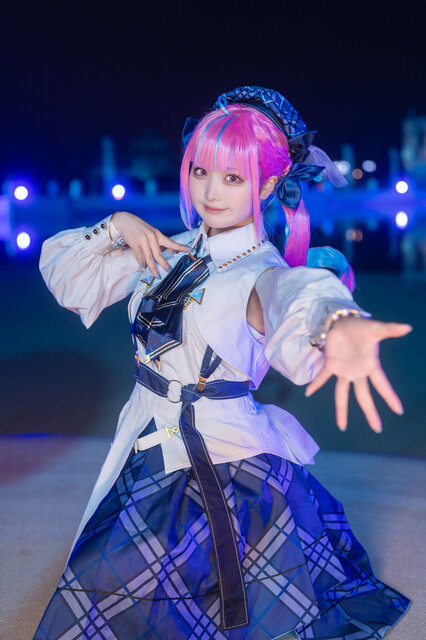 湊あくあ「ホロライブ」／みら（@tehslu__cos_xxx）