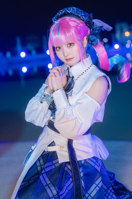 湊あくあ「ホロライブ」／みら（@tehslu__cos_xxx）