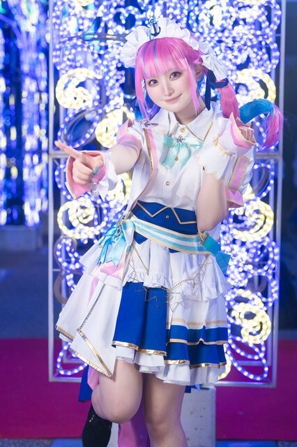 湊あくあ「ホロライブ」／みら（@tehslu__cos_xxx）