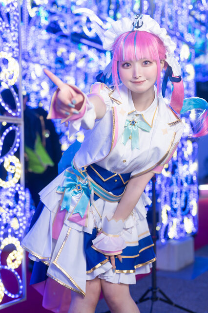 湊あくあ「ホロライブ」／みら（@tehslu__cos_xxx）