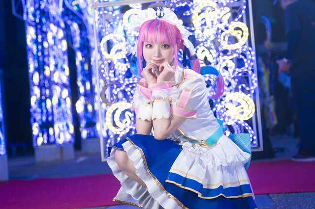 湊あくあ「ホロライブ」／みら（@tehslu__cos_xxx）