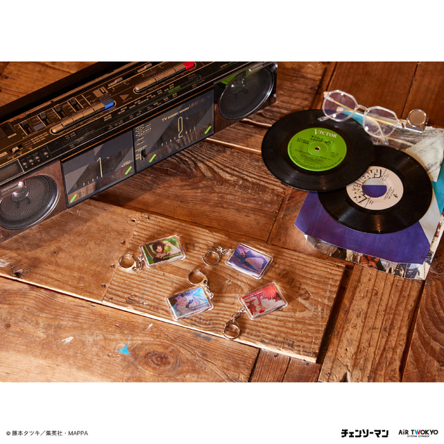 TVアニメ『チェンソーマン』アクリルレトロキーホルダー（C）藤本タツキ／集英社・ＭＡＰＰＡ