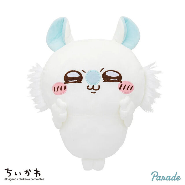 「ちいかわ」古本屋、モモンガが可愛くポーズ！全長約35cmもの「BIGぬいぐるみ」、手のひらサイズの「マスコット」が12月中旬登場