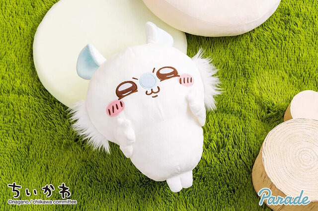 「ちいかわ」古本屋、モモンガが可愛くポーズ！全長約35cmもの「BIGぬいぐるみ」、手のひらサイズの「マスコット」が12月中旬登場