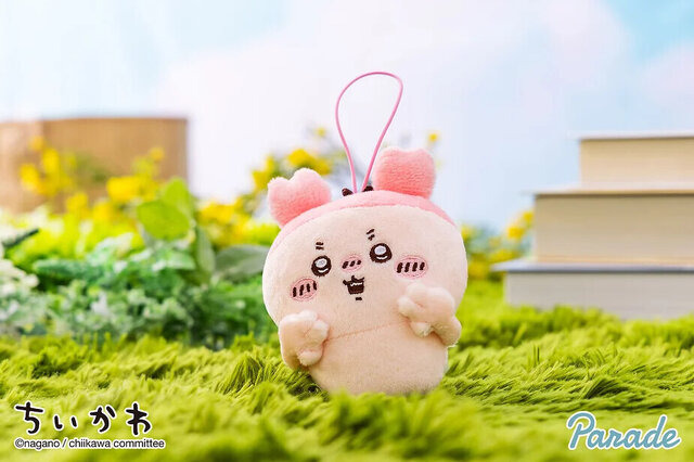 「ちいかわ」古本屋、モモンガが可愛くポーズ！全長約35cmもの「BIGぬいぐるみ」、手のひらサイズの「マスコット」が12月中旬登場