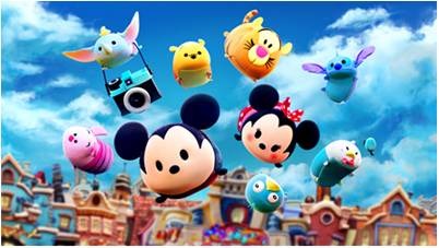 世界累計販売数1000万個　TSUM TSUMシリーズに「インサイド・ヘッド」登場