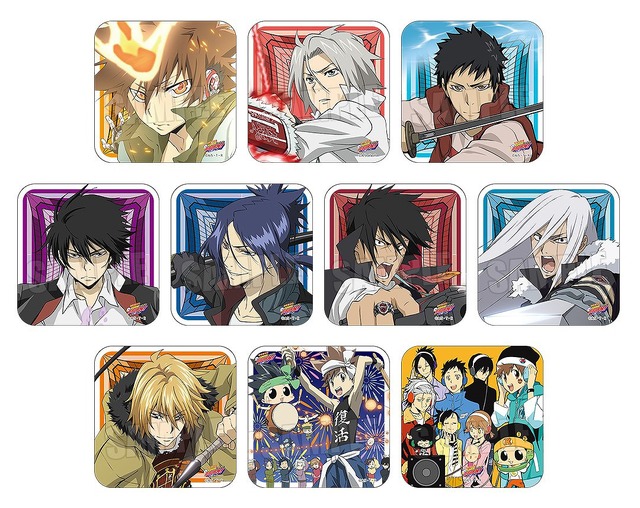 「『家庭教師ヒットマンREBORN!』トレーディングアクリルコースター」770円（税込）（C）天野明／集英社・テレビ東京・リボーン製作委員会