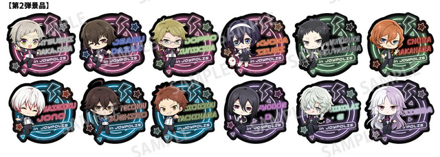 「文豪ストレイドッグス in JOYPOLIS」当たり：トレーディングステッカーB(全 12 種)（C）朝霧カフカ・春河35/ＫＡＤＯＫＡＷＡ/文豪ストレイドッグス製作委員会