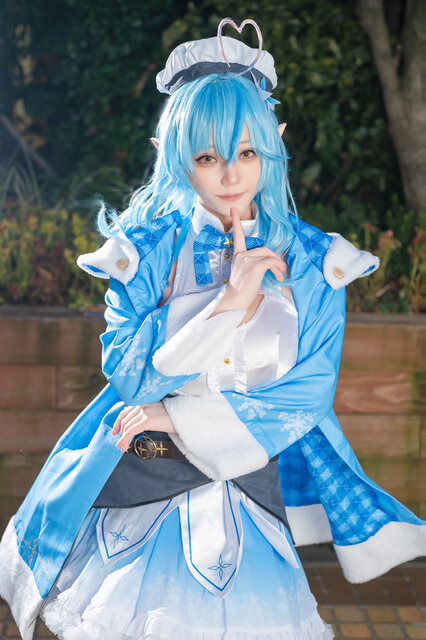 雪花ラミィ「ホロライブ」／めりのしと（@Shint_AZmm）