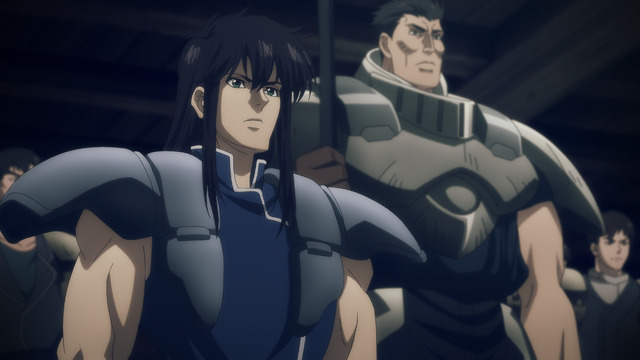 『BASTARD!!―暗黒の破壊神―』第2期「地獄の鎮魂歌編」第1話「叛旗」先行場面カット（C）萩原一至/集英社・BASTARD!! 製作委員会