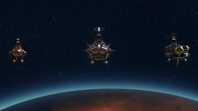 『ヤマトよ永遠に REBEL3199 第一章 黒の侵略』特報カット（C）西崎義展/宇宙戦艦ヤマト3199製作委員会