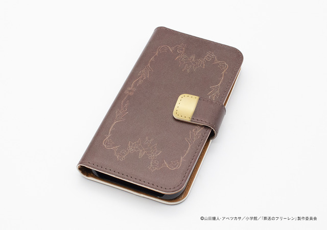 「TVアニメ『葬送のフリーレン』【手帳型iPhoneケース】フランメの手記」3,850円（税込）（C）山田鐘人・アベツカサ／小学館／「葬送のフリーレン」製作委員会