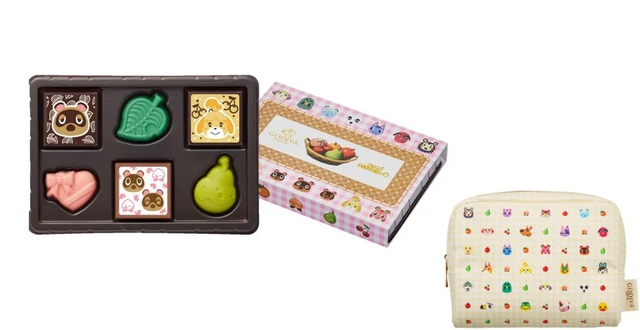 バレンタイン用の「ゴディバ × あつ森」コラボチョコが、期間限定販売！「たぬきち」や「しずえ」たちがめちゃ可愛い