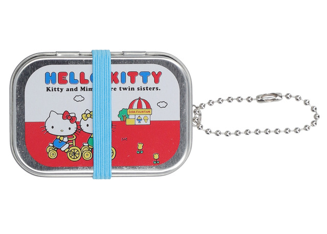 「サンリオキャラクターズ ミニ弁当箱キーホルダー」（C）2024 SANRIO CO., LTD. APPROVAL NO. L646741