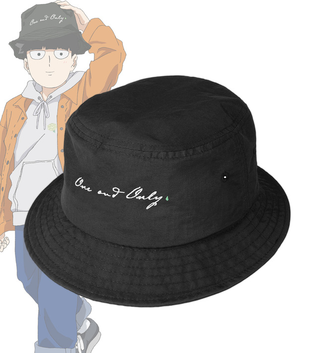 『モブサイコ100III』×「arti-mate」arti-mate 刺繍バケットハット 影山茂夫 モチーフver. (全1種)（C）ONE・小学館／「モブサイコ100 III」製作委員会