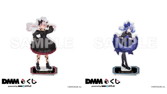 「DMMくじ にじさんじ ～ゴシック～」B賞「アクリルスタンド（全6種）」（C）ANYCOLOR, Inc.