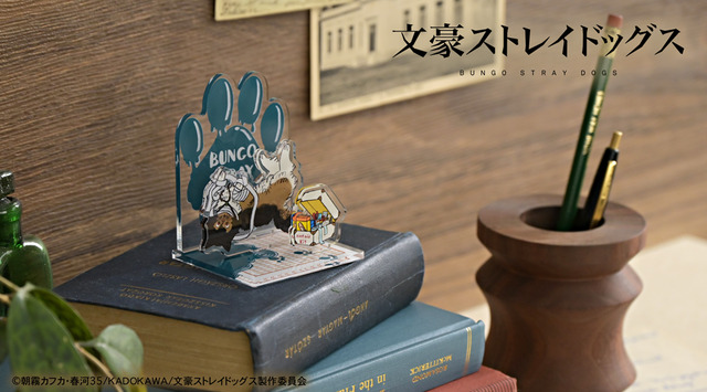 「アクリルジオラマ（全5種）」1,694円（税込）（C）朝霧カフカ・春河35/ＫＡＤＯＫＡＷＡ/文豪ストレイドッグス製作委員会