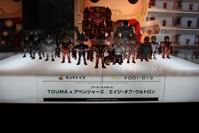 「アベンジャーズ」六本木に秘密基地を再現　ホットトイズのヒーローたちが集結