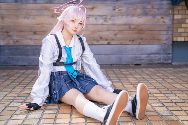 小鳥遊ホシノ『ブルーアーカイブ』／楪カヲル（@yuzuriha_kaworu）