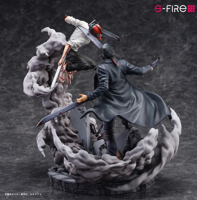 「チェンソーマン　スーパーシチュエーションフィギュア　チェンソーマンvs.サムライソード」（C）藤本タツキ／集英社・ＭＡＰＰＡ