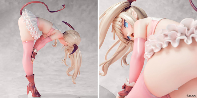「BLADE『ピンクサキュバス』1/5スケール塗装済み完成品フィギュア」22,000円（税込）（C）BLADE