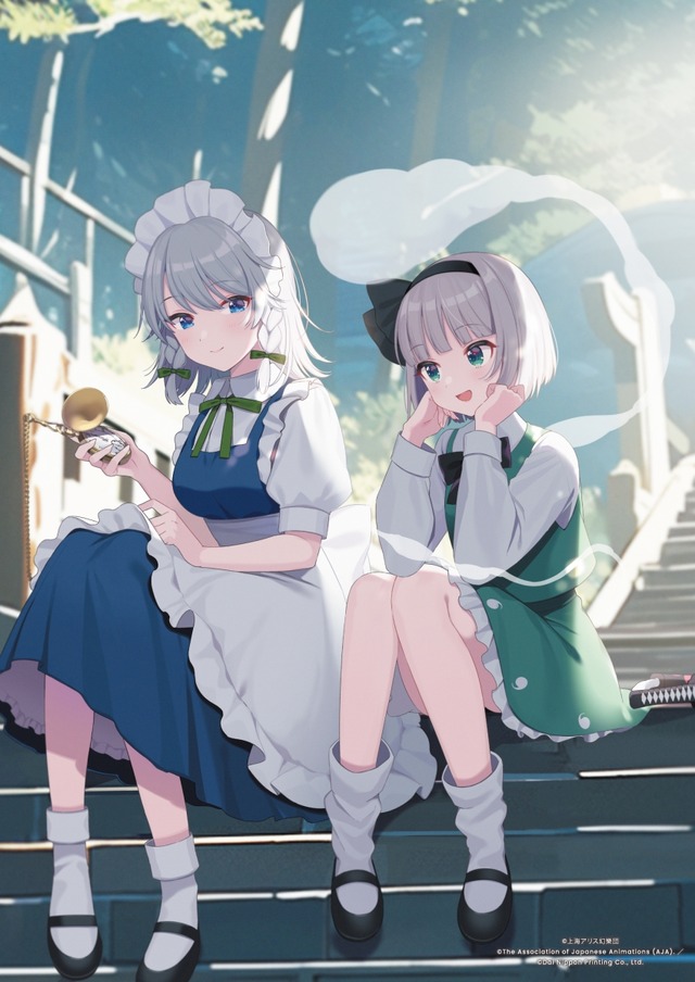 「大・東方Project展2023」しぐれういさん描き下しキービジュアル（C）上海アリス幻樂団