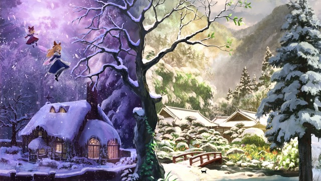 「大・東方Project展2023」よー清水さん描き下ろしコンセプトアート（C）上海アリス幻樂団