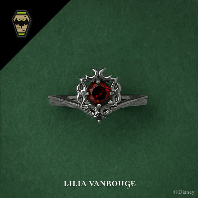 『ディズニー ツイステッドワンダーランド』リリア・ヴァンルージュ　リング（C）Disney