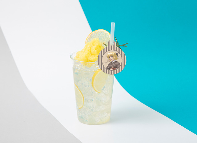 「機動戦士ガンダムSEED FREEDOM カフェ」カガリ・ユラ・アスハ グラニテレモネード（C）創通・サンライズ