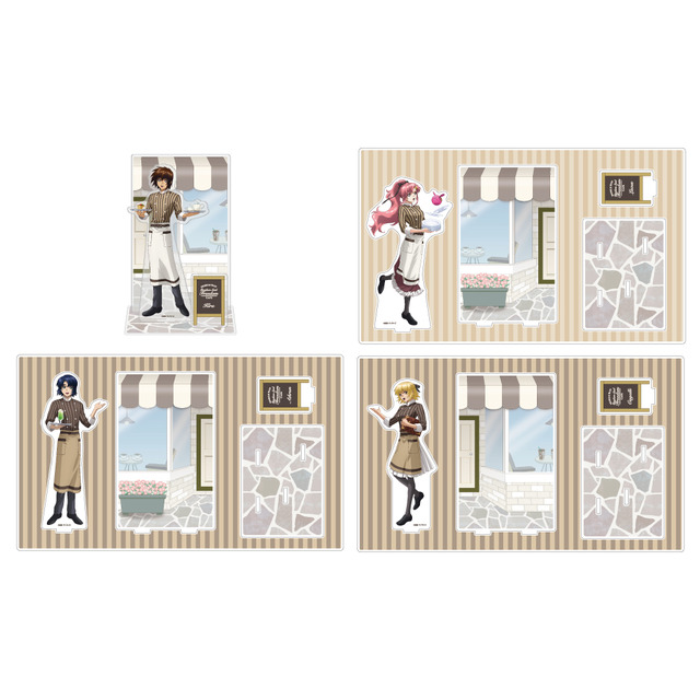 「機動戦士ガンダムSEED FREEDOM カフェ」アクリルジオラマ（C）創通・サンライズ