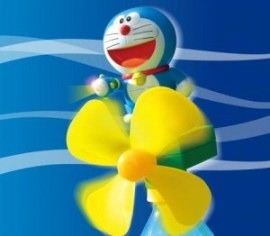 「風力発電 ピカッとLEDライト 走れ！ ドラえもん」