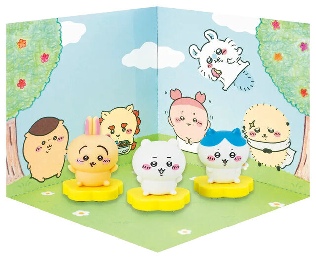 「キャラパフェ」最新号にちいかわフィギュアスタンプがついてくる！ちょこんと押すだけでキュートなデザイン