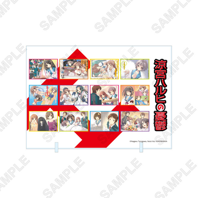 「カラーイラストアクリルパネル」2,970円（税込）（C）Nagaru Tanigawa, Noizi Ito／KADOKAWA