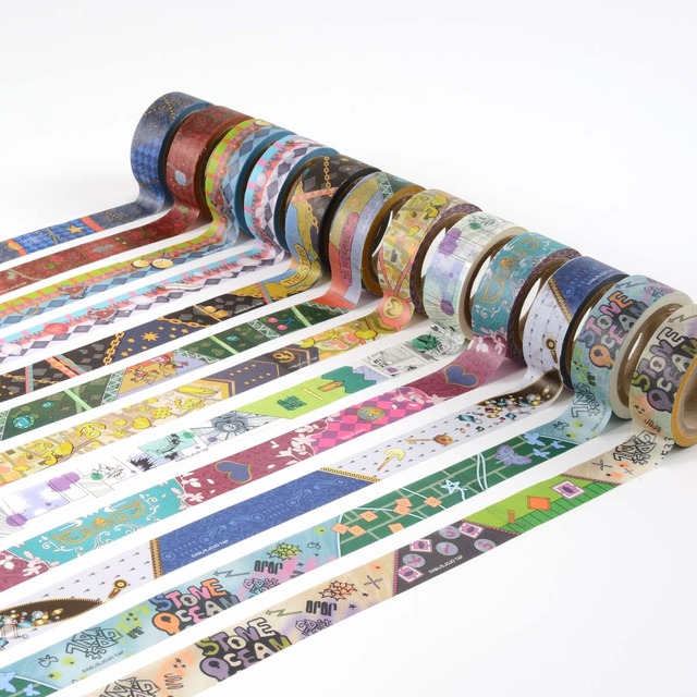 マスキングテープ（C）荒木飛呂彦&LUCKY LAND COMMUNICATIONS/集英社・ジョジョの奇妙な冒険THE ANIMATION PROJECT（C）Bandai Namco Amusement Inc.